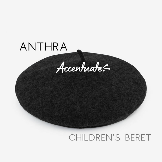 Anthra Plain Beret (Children's Size)