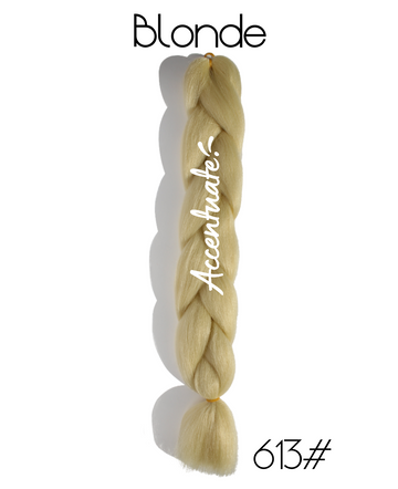 24" (613#) Blonde Plain Jumbo Braid Hair Extension