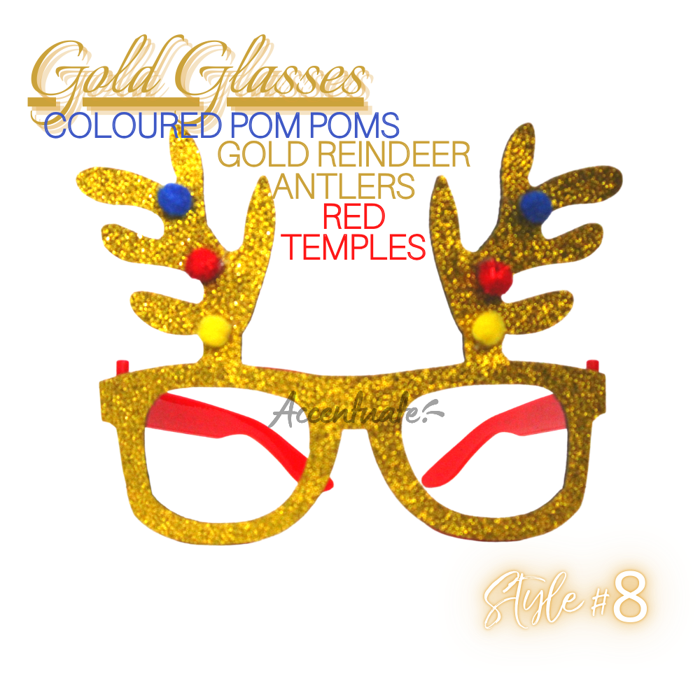 Christmas Glasses - Style 8