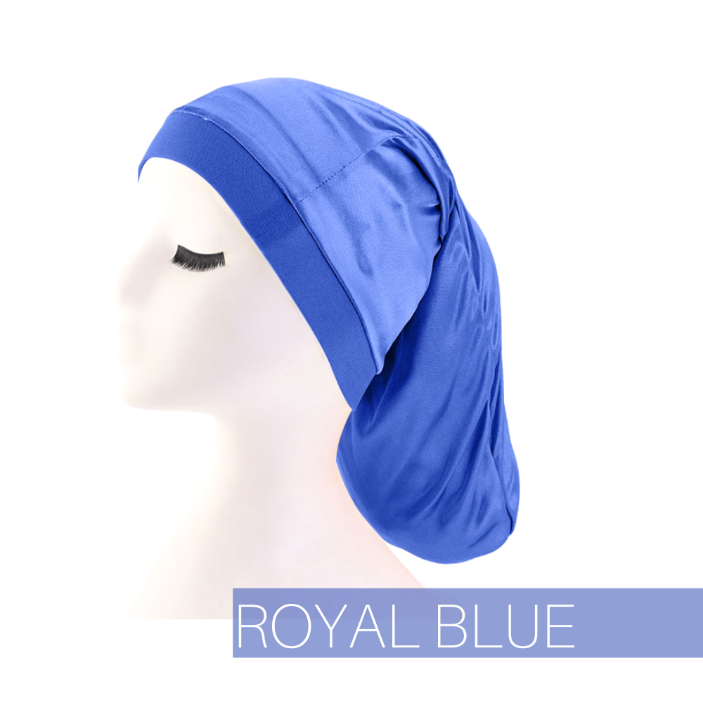Royal Blue Plain Sock Bonnet