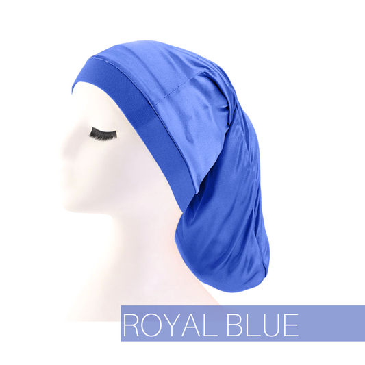 Royal Blue Plain Sock Bonnet