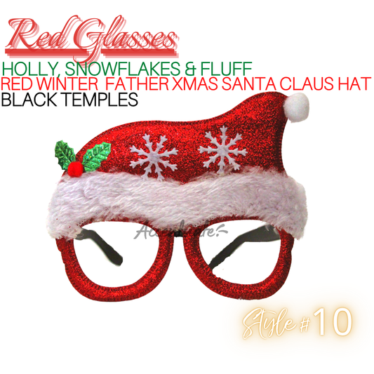 Christmas Glasses - Style 10