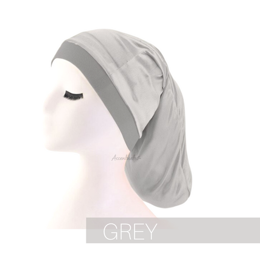 Grey Plain Sock Bonnet
