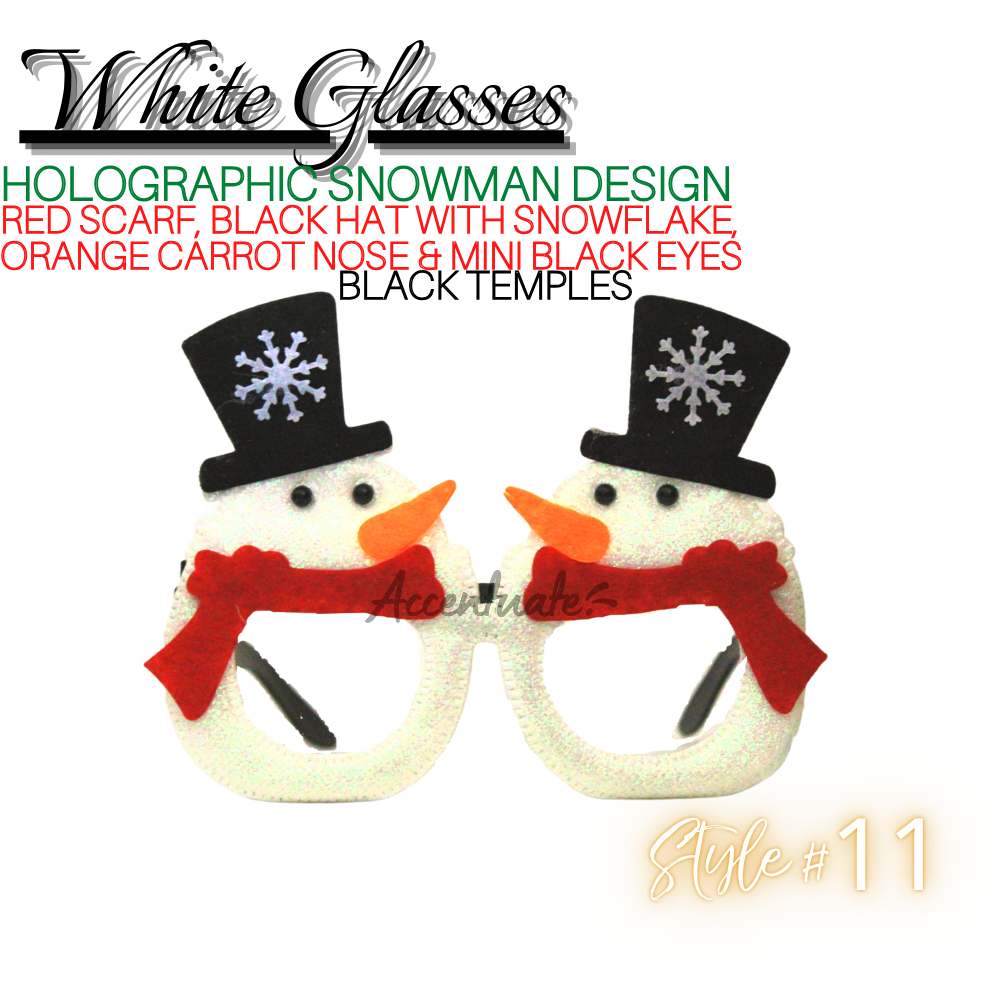 Christmas Glasses - Style 11