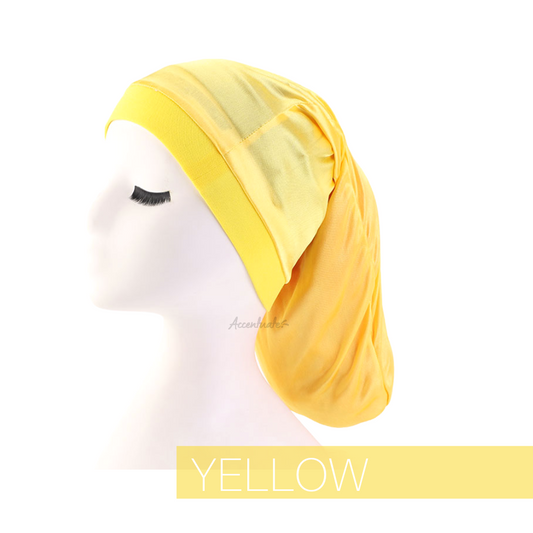 Yellow Plain Sock Bonnet