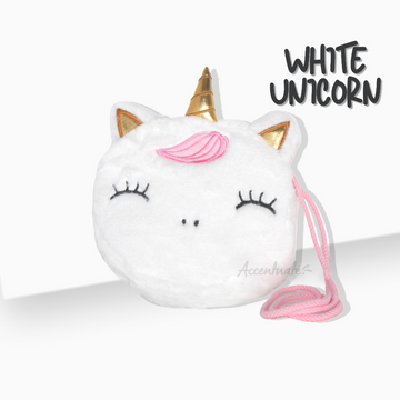 White Unicorn Children's Cross-Body Bag