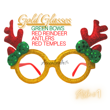 Christmas Glasses - Style 1