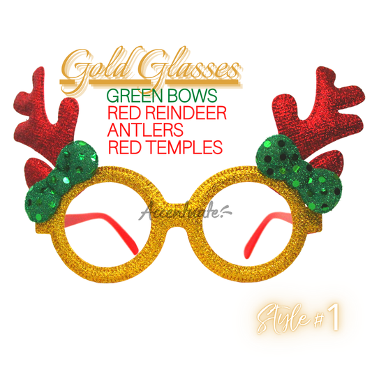 Christmas Glasses - Style 1