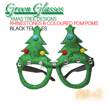 Christmas Glasses - Style 2