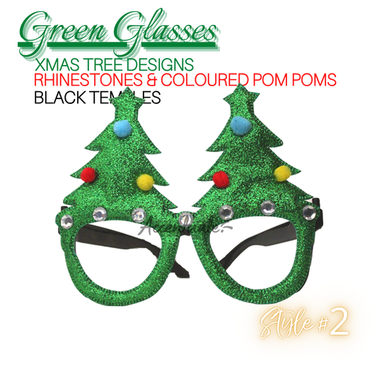 Christmas Glasses - Style 2