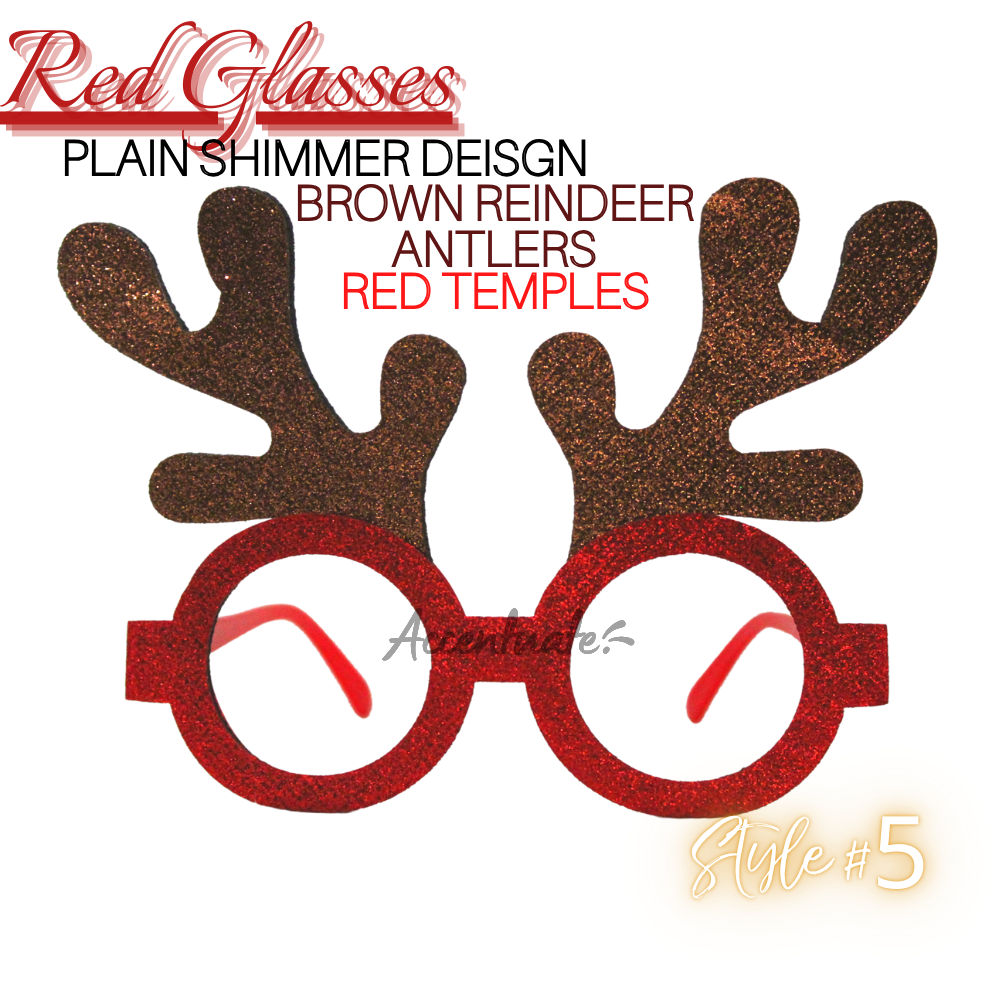 Christmas Glasses - Style 5