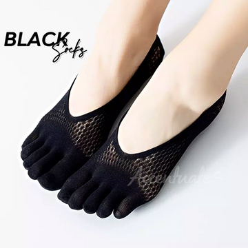 Black Low-Cut Orthopaedic Compression Socks
