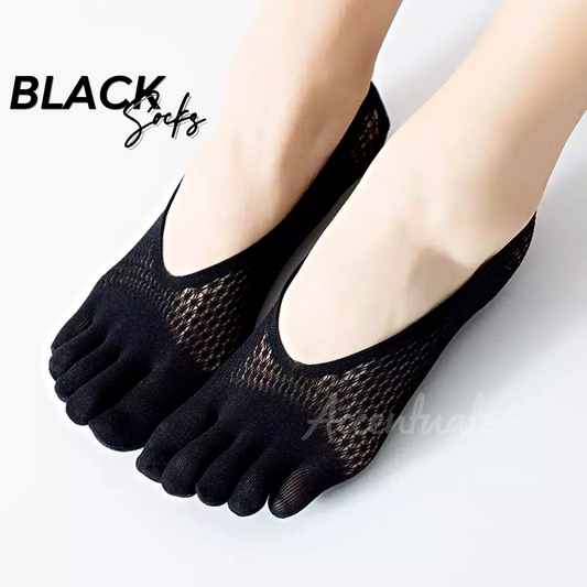 Black Low-Cut Orthopaedic Compression Socks