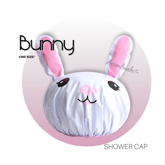 Bunny Design - Shower Cap for Adults & Children