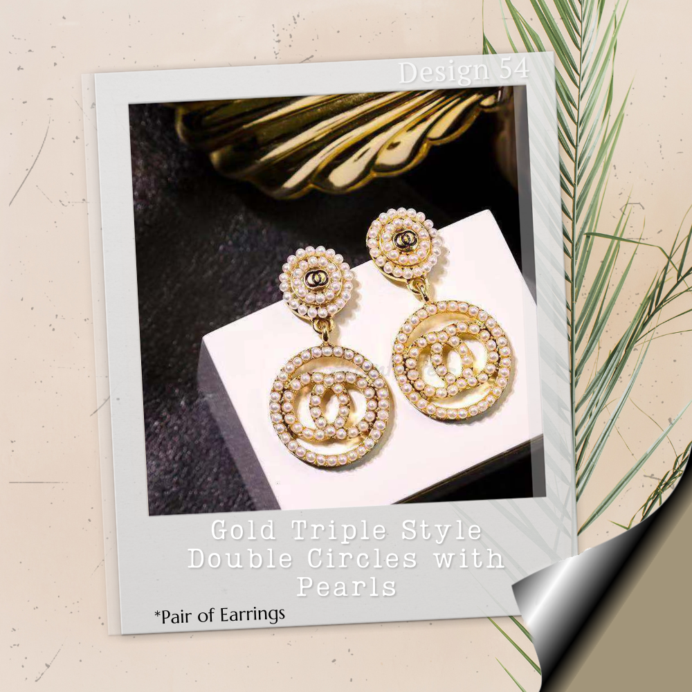 Gold_Triple_Style_Double_Circles_with_Pearls_-_Pair_of_Earrings