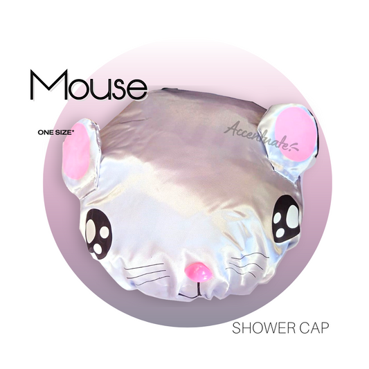 Mouse Design - Shower Cap for Adults & Children