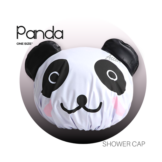 Panda Design - Shower Cap for Adults & Children