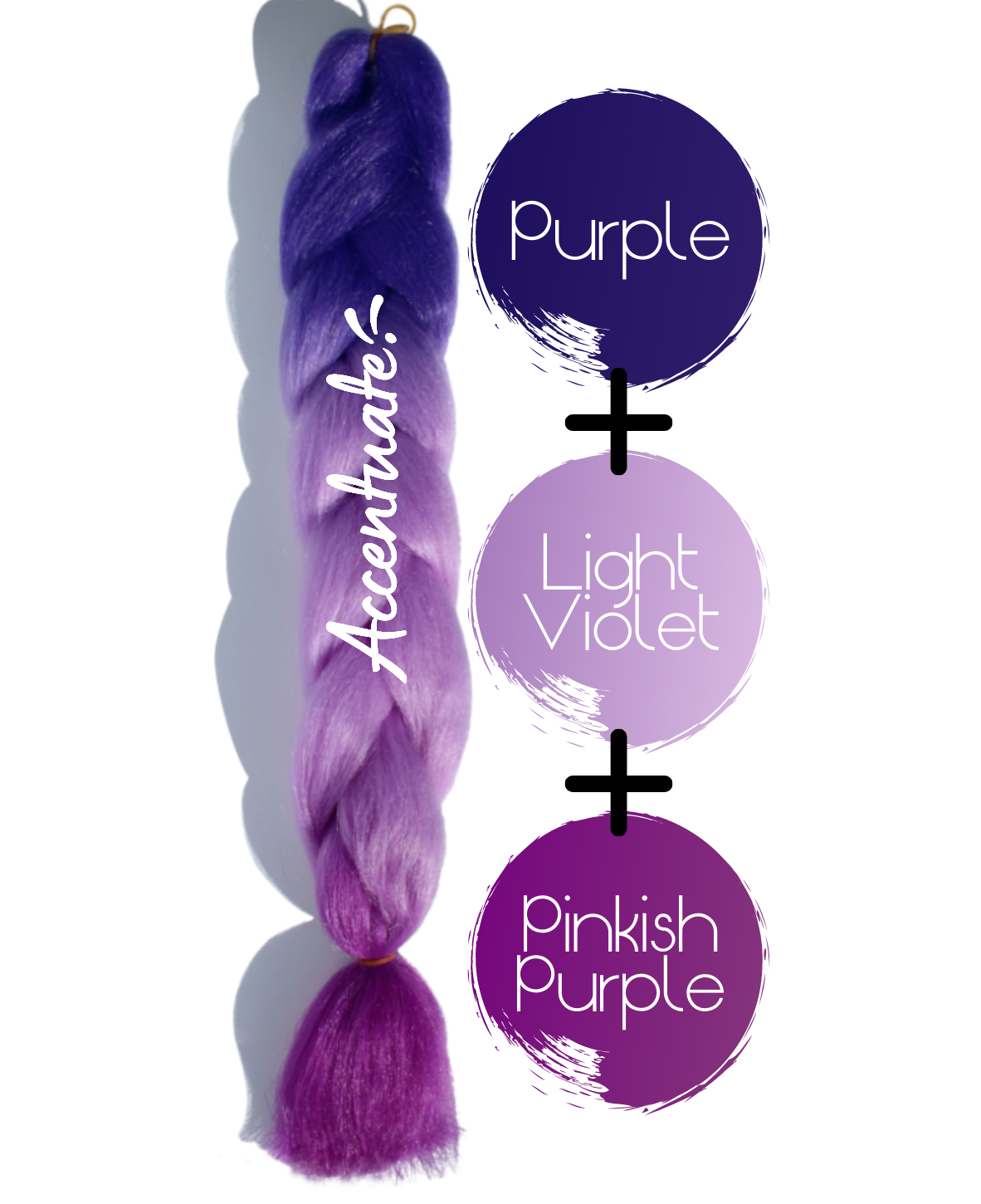 Dark Purple To Light Purple Hair