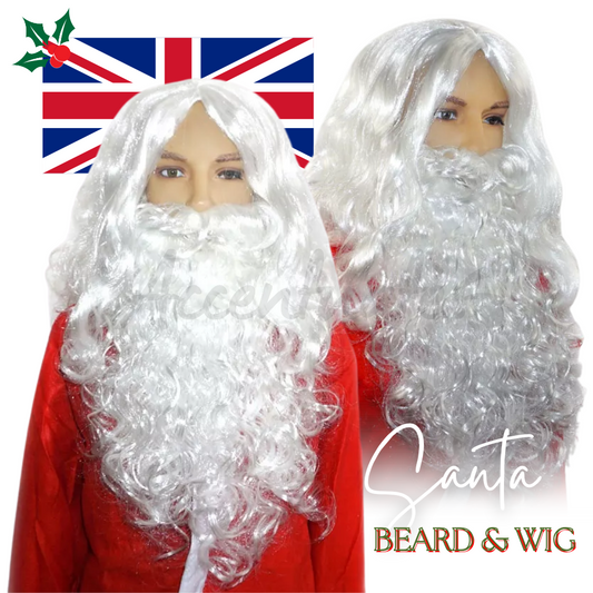 Father Christmas / Santa Claus Beard & Wig