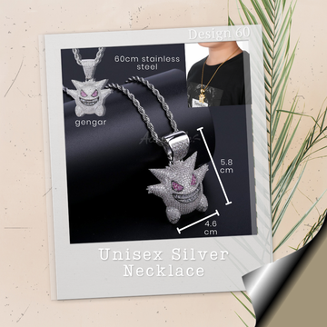 Unisex Silver Necklace