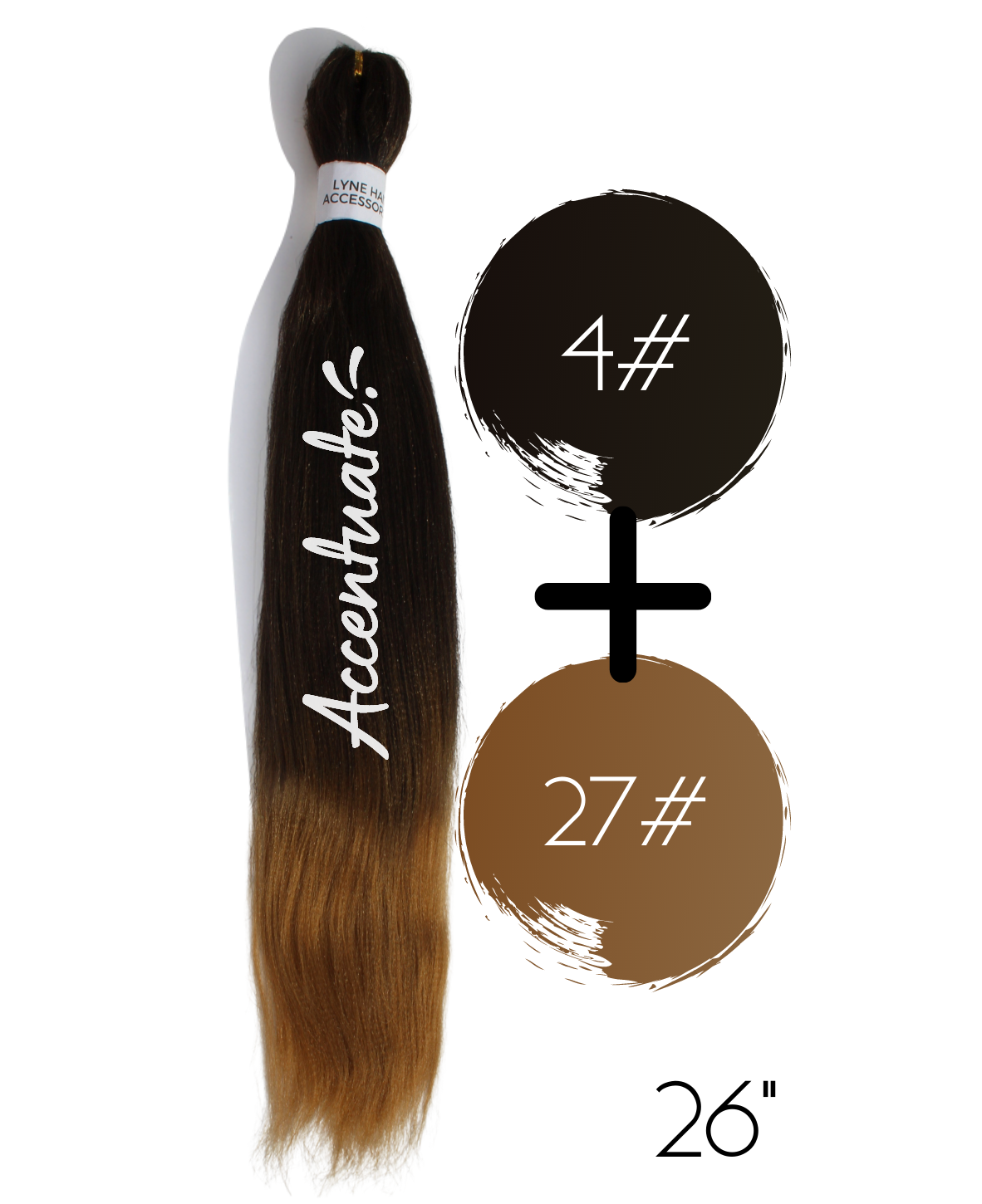 26" 4# / 27# Pre-Stretched Ombré Hair Extension