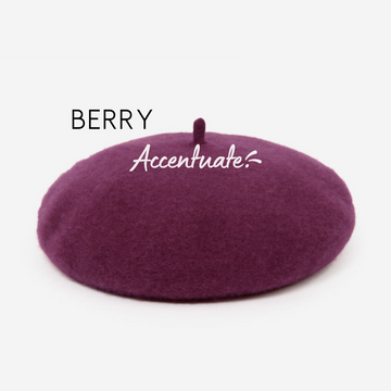 Berry Plain Beret (Adult Size)