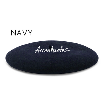 Navy Plain Beret (Adult Size)